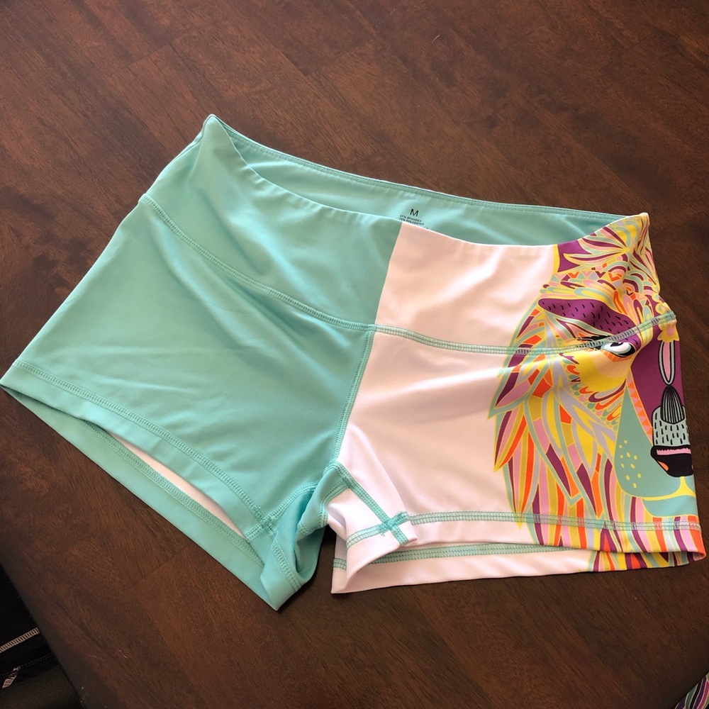 Feed me fight me Workout shorts